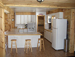 Picture of kitchen in the main lodge at Spirit Point
