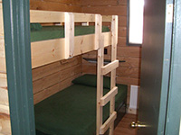 Picture of room in the bunk house at Spirit Point