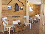 Picture of the dining room in the main lodge at Spirit Point